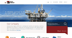 Desktop Screenshot of angola-chemicals.com