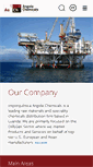 Mobile Screenshot of angola-chemicals.com
